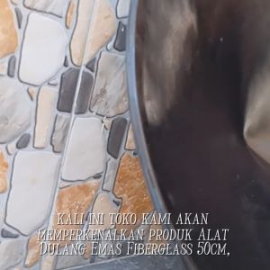 50cm Alat Dulang Emas Fiberglass Dulangan Gold Pan Panning 50cm polos Peralatan Survival Ekonomi Opsi Pengiriman Instan - Lazada