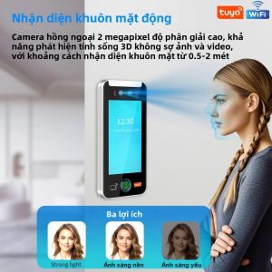 Hệ Thống Kiểm Soát Truy Cập Và Chấm Công Bằng Nhận Diện Khuôn Mặt Động Cloud Dung Lượng 5000 Khuôn Mặt Với Giao Thức MQTT Và HTTP API Để Bảo Vệ An Ninh