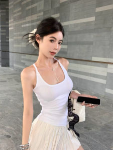 New Summer Design Sporty Strappy Vest with Padding