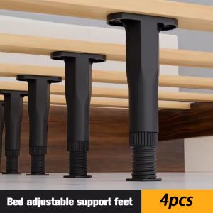 4pcs Furniture Support Legs Extendable Height Adjustable Furniture Hardware Tripod Suitable for Beds Sofas Tables