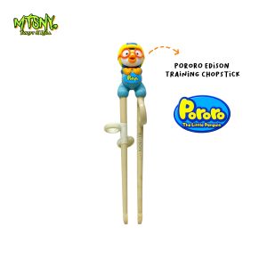Mainan Karakter Koleksi Pororo Edison Training Chopstick Belajar Pakai Sumpit Korea