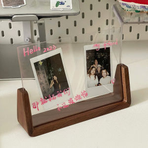 Couple Polaroid Acrylic Transparent Handmade DIY Photo Frame for Boyfriends and Girlfriends Gift Desktop Decoration