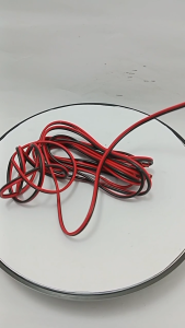 Kabel 2X14 Serabut Tembaga- Warna Merah-Hitam Jual Ecer Per 5 Meter