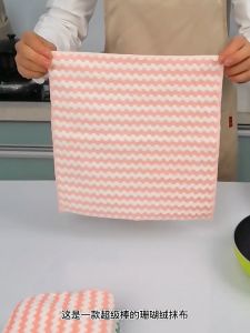 5Pcs Absorbent Cotton Towel Hangable Square Household Multi-purpose Kitchen Cleaning Rag Size S to Size XL for Selection