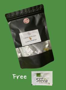Coffee in Tea bags - BATANGAS Kapeng Barako Robusta Arabica Hazelnut Mocha  ASSORTED in a Tea Bags 10s sachet and Empty Tea Bags 100pcs