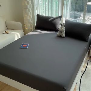 ผ้าปูที่นอน 3/3.5/5/6 ฟุตรัดมุม ผ้าปูที่นอนไร้ฝุ่น ผ้ารองกันเปื้อนที่นอน