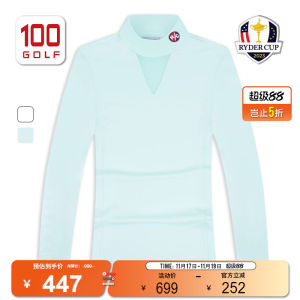 RyderCup Womens Long Sleeve Golf Shirt Lightweight Breathable Base Layer Top Summer Collection Sporty Casual T-Shirt