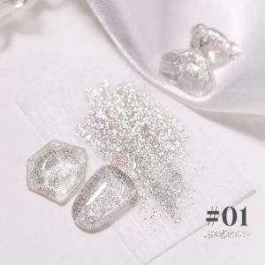 MIANEL 12ML 5D Gel Đánh Bóng Móng Tay Lấp Lánh Kim Cương Nghiền Siêu Sáng Màu Nâu Vàng Xanh Bộ 1-12 Chiếc