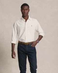 Polo Ralph Lauren Men Classic Fit Garment-Dyed Oxford Long Sleeve Shirt