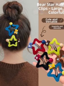 Cute Bear Decorative Hair Clips