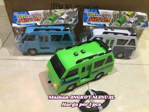Mainan Mobil Angkot Iimosin Grandmax Tronton manual jalan ditarik dorong ada lampu dan suara