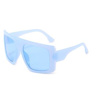 Fashion SunGlassesGoggles One Piece Glasses Exaggerated Styling for Summer Beach Party