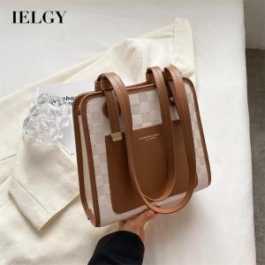 IELGY Túi Xô Messenger Kẻ Sọc Thiết Kế Độc Đáo Cho Nữ