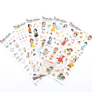 Stickers Punk | Nhãn Dán DIY Trong Suốt Chống Nước Hình Cartoon