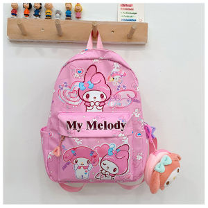 clu NS5 Sanrio Kuromi My Melody Hello Kitty Kids Backpack Kindergarten Large Capacity Lightweight School Bag SN5 ulc