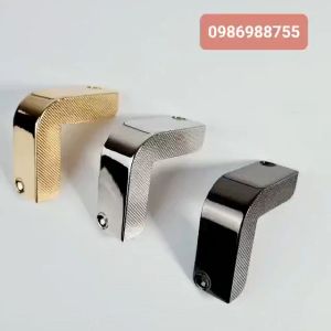 Góc loa góc bảo vệ loa chất liệu hợp kim kẽm mạ Crome cao cấp - Ke loa ke bảo vệ loa