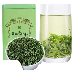 ชาเขียว GZ Mao Feng หอมกลิ่นทอง บรรจุในถุง ชาใหม่ปี 2025 ชาเขียวหอมกลิ่นจากภูเขา ชาเขียวมี่เต้าฮุน ชาเขียวจากจีนแผ่นดินใหญ่