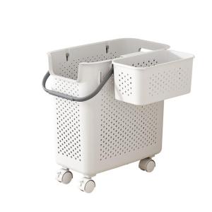 GIANXI | Yoga Mat Storage Basket Mobile Cart Storage Bucket Dirty Laundry Basket Toy Basket