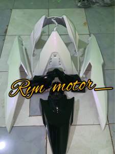 cover body full halus honda beat eco esp tahun 2016 2017 2018 2019 putih lembayung ungu hitam