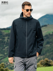 Enjeolon | Hooded Lightweight Windproof Jacket Mens