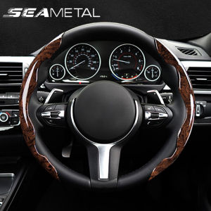 Car Steering Wheel Cover ABS Leather Auto Steering Covers Protector Universal for O D Type Steering Wheel Anti Scratch