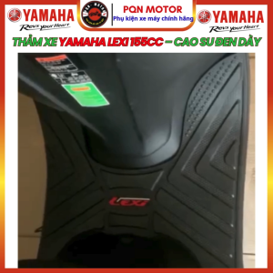 Thảm Lót Sàn Thảm Lót Chân Xe Yamaha Lexi 155cc – Cao Su Đen Dày Chống Trượt Gắn Gọn Dễ Vệ Sinh