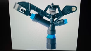 Béc tưới phun mưa cánh đập lớn 2 tia BB-905 ren trong 34 màu đen và xanh dương (Model: BB-905)