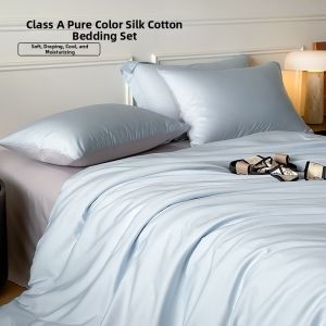 WUYINLIANGPIN | Summer Tencel-Cotton Single Bed Duvet Cover 150x200cm