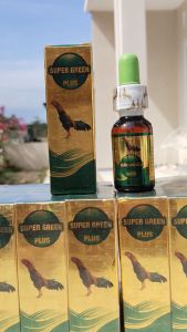 Jamu Ayam Super Green Plus Mencegah Dan Mengobati Ayam Ngorok Snot Flu Kolera CRD