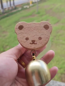 【NANA.1】กระดิ่งลมประตู กระดิ่งแขวนประตู ไม้เนื้อแข็ง ป้องกันการโจรกรรม สําหรับแขวนตกแต่งประตู