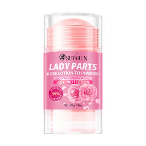 SUYARUN Womens Rose Deodorant Stick Natural Odor Control for Hands Feet Armpits - Long-Lasting Freshness Anti-Perspirant.