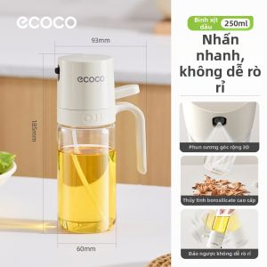 ecoco | Chai Dầu Bếp Chống Rò Rỉ Dung Lượng Lớn Đạt Chuẩn Thực Phẩm