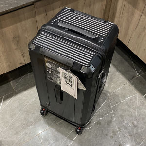 Thickened Travel Suitcase Silent Universal Wheels Mens Womens Large Capacity Password Lock Luggage Fashionable Trendy Bag