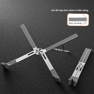 RQZN | Giá Đỡ Máy Tính Xách Tay Gập Được Có Chức Năng Làm Mát cho MacBook