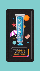 MARVIS Aquatic Mint Fluoride Toothpaste 25mL