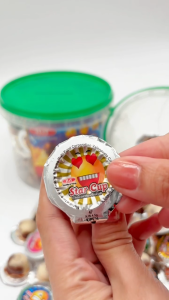 H&Y Healthy & Young Star Cup Multipack Chocolate-Biscuit Treats with Mini Spoon 100pcs 500g