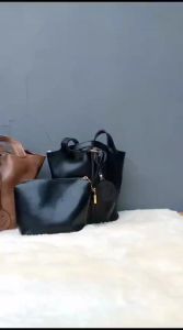DAA35 2IN1 TAS BUCKETTAS TANGAN WANITA IMPOR KEKINIAN
