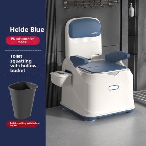 MIDO BEAR | Portable Mobile Toilet for Adult Pregnant Woman Elderly Use