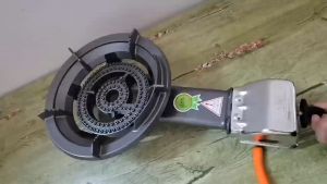 Heavy Duty Burner Gas stove 1 Burner Automatic Ignition Cast Iron Gas Stove Fast Cooking Desktop Single Burner Stove