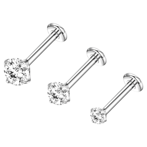 Lnieer | Titanium Alloy Ear Studs for Ear Piercing and Sleeping