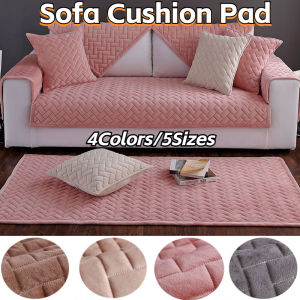 Velvet Sofa Cover Plush Sofa Towel Non-slip Sofa Cushion Pet Dog Mat Sofa Slipcover Home Furniture Decoration