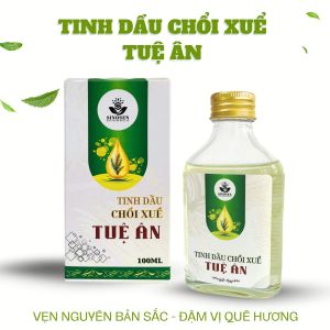 Tinh dầu chổi xuể Tuệ Ân giúp giữ ấm cơ thể tránh gió tắm xông giải cảm thoa côn trùng cắn cho bé