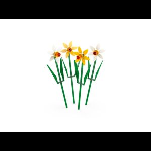 LEGO Botanicals 40747 Daffodils Building Kit (216 Pieces) Mainan Balok (8 Tahun+)