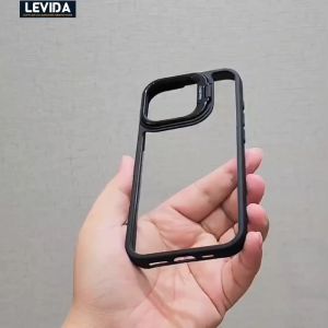 Clear Case Standing Kamera Bracket Case Iphone 16 Iphone 16 Plus Iphone 16 Pro Iphone 16 Pro Max
