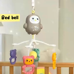 ~Ship From KL~ Remote Baby Music Bed Bell Toy for Crib And Baby Cot With Music Box Hanging Toys Mainan Gantung Katil Bay