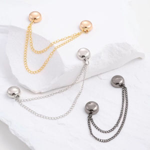 C.B.【Ready in Stock】 Shirt Magnetic Button Magnet Brooch Adjustable Trouser Legs Clothes Accessories