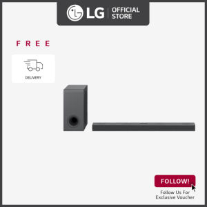 LG Dolby Atmos Soundbar S80QY 3.1.3ch Meridian Sound | AI Sound Pro | Triple Level Spatial Sound