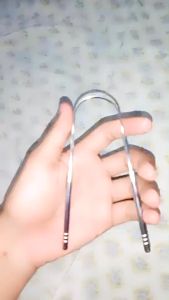 1PC Stainless Steel Tongue Cleaner Scraper for Oral Hygiene Care Fresh Breath