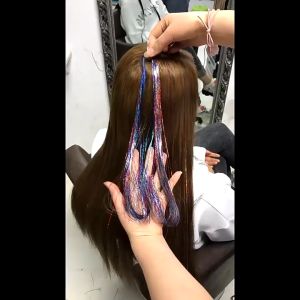 Bộ 100 Dây Ruy Băng Buộc Tóc Nhiều Màu Sắc Dễ Thương Cho Bé Gái