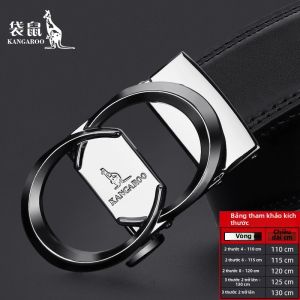 Kangaroo | Dây Nịt Da Thật Nam Có Khóa Tự Động